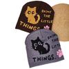 European & American Trend Jacquard Knit Hat - Cute Cat Cartoon Wool Beanie, Simple & Versatile Design