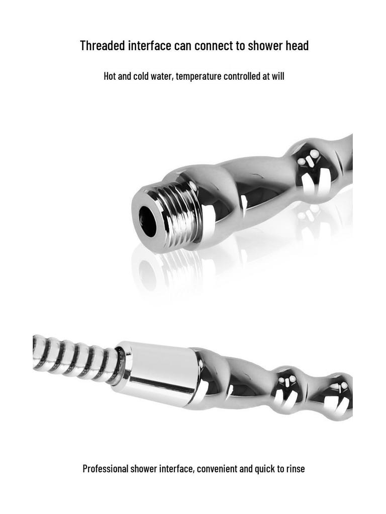 Metal Anal Plug & Dilator: Dual-Use Anus Expansion Training Tool