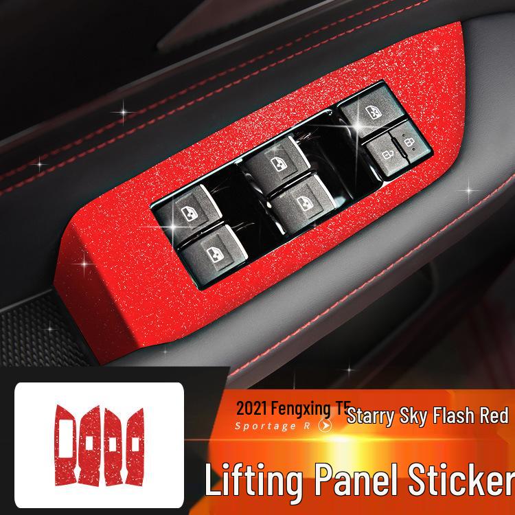 Sternenhimmel Schalthebelfolie für Forthing T5 EVO Innenraumkonsolendekoration