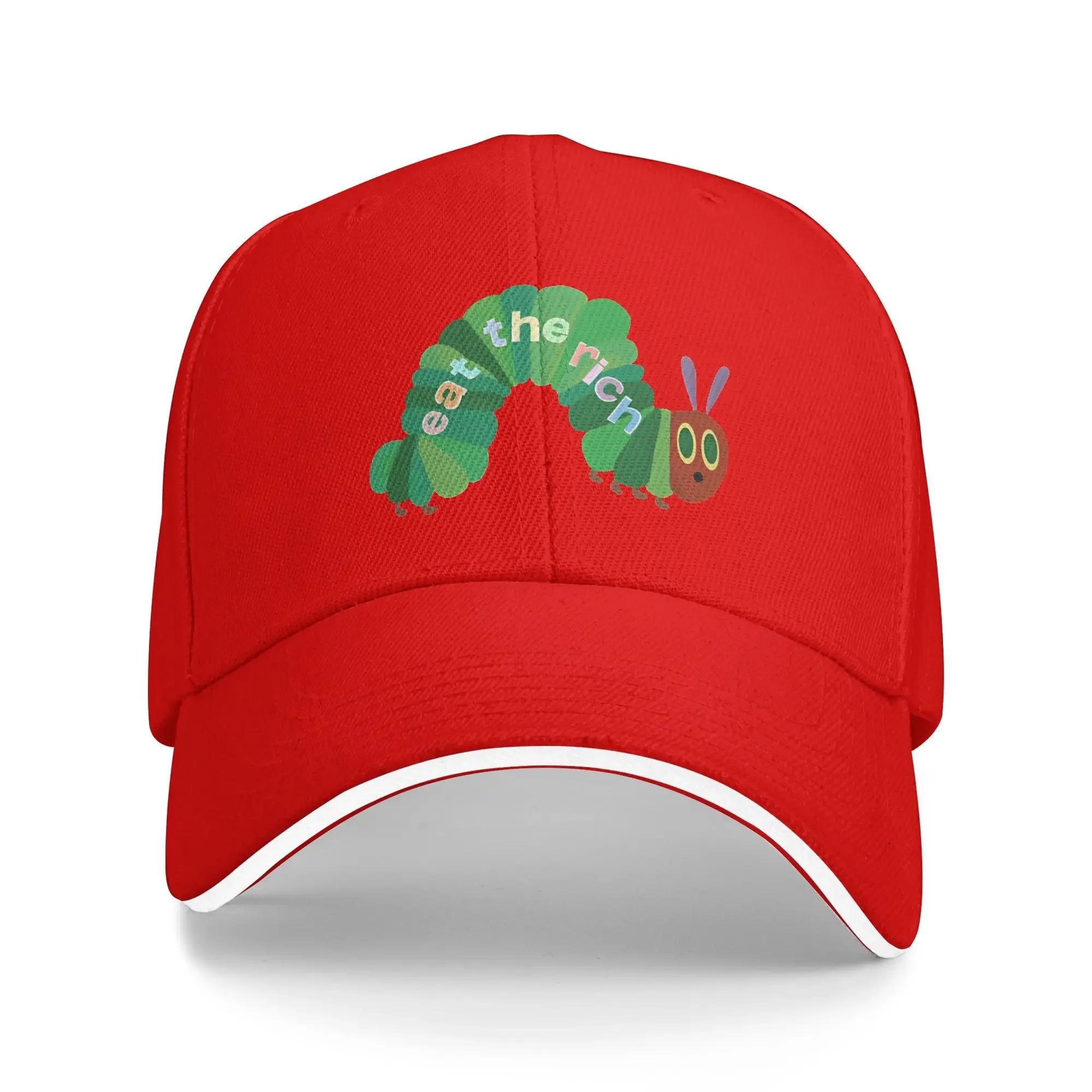 

Eat The Rich Hungry Casual Baseball Cap Outdoor Sports Trucker Hat Summer Dropshipping Women Unisex yk Retro Baseball Caps One Size
