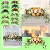 Artificial Flower Door Lintel Mirror Table Flower Hanging Decoration