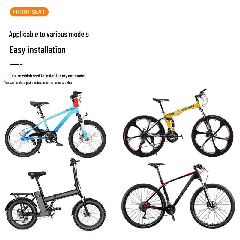 Seggiolino Bici Lishi Montato Anteriormente