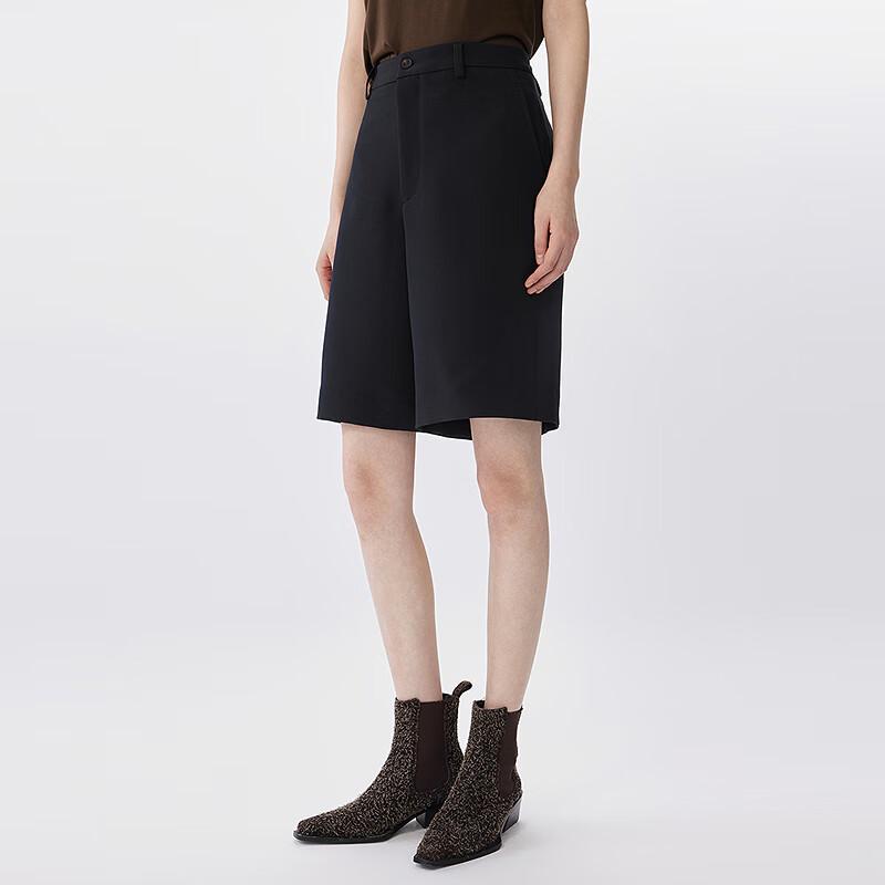 JNBY Women's 2025 Summer Loose Wide-Leg Casual Pants