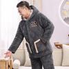 YUZHAOLIN Men's Thermal Winter Pajama Set