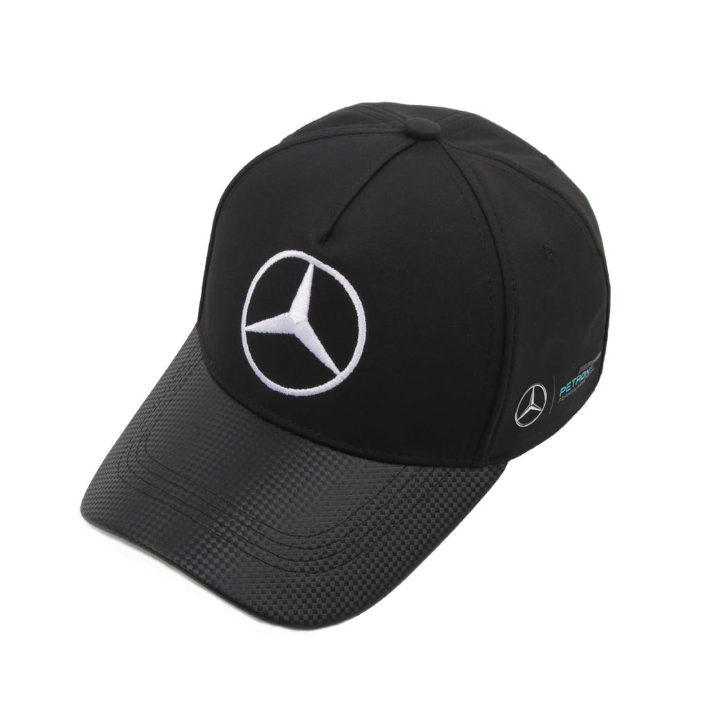 Mercedes AMG Racing Men's Baseball Cap Adjustable Sun Hat Official Licensed Breathable Comfortable Black