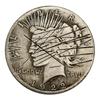 Dark Knight Harvey, 1922, American Statue of Liberty, Antique Double-sided Head, Commemorative Coin, Silver Dollar, Double-sided Coin