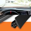 Striscia Sigillante Cruscotto Auto 1,6 m Insonorizzata Universale Adesivo Auto Guarnizione in Gomma Isolamento Acustico per Guarnizione Meteo Accessori Auto