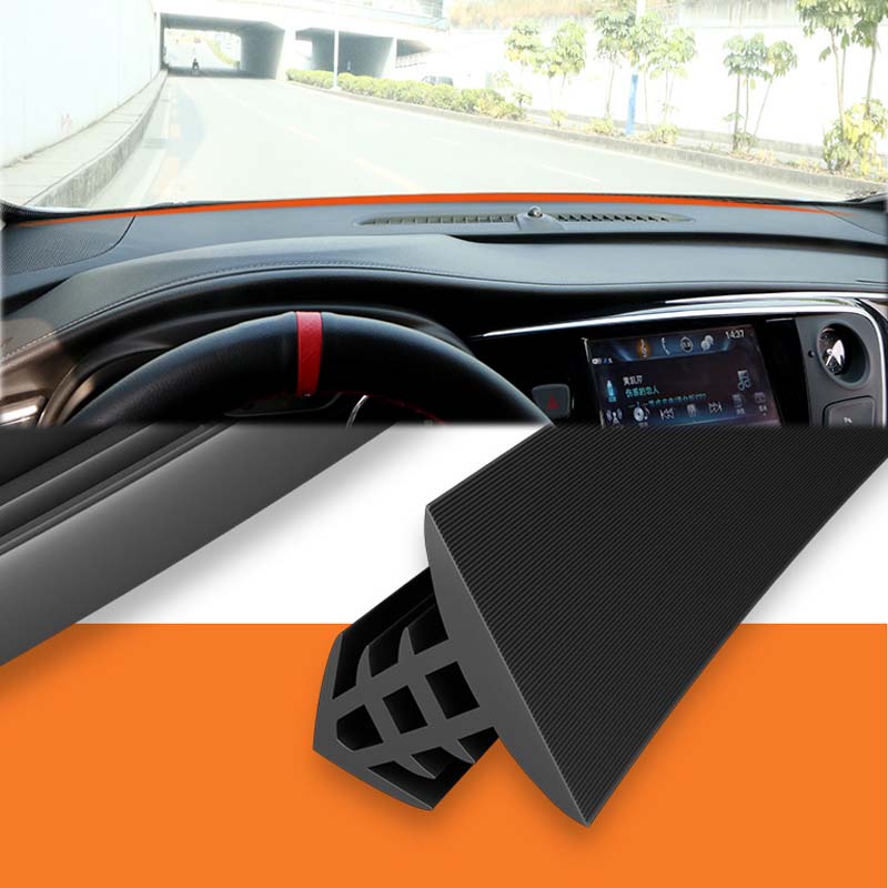 Striscia Sigillante Cruscotto Auto 1,6 m Insonorizzata Universale Adesivo Auto Guarnizione in Gomma Isolamento Acustico per Guarnizione Meteo Accessori Auto