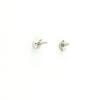 Garnet Pear Stud Earrings 925 Sterling Silver Rhodium Plated Solitaire Gemstone Earrings Gift for Women