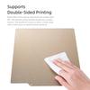 335x325mm Textured Build Plate Steel 3D Printer Accessoies Printing Board Double Side 3D Printing Plate For H2C