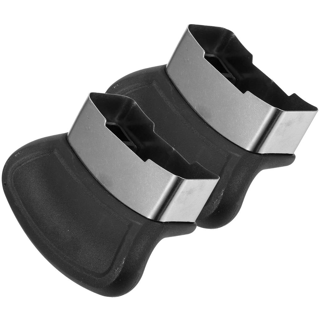 2 Pcs Pans Pressure Cooker Handle Wok Pot Replacement Side Steaming Part Kitchen Utensil