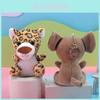 Schattige Pluche Olifant Leeuw Tijger Dier Speelgoed Sleutelhanger Schattige Tas Accessoires