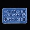 Nail Art Silicone Mold Multiple Styles Gemstone Diy Tool Jewelry Making Resin Silicone Mould Casting Mold