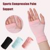 1Pair Wrist Support Sleeves Women Sports and Fitness Palm Protectors Sprains Joint Pain Braces Carpal Sprain Prevention Gear