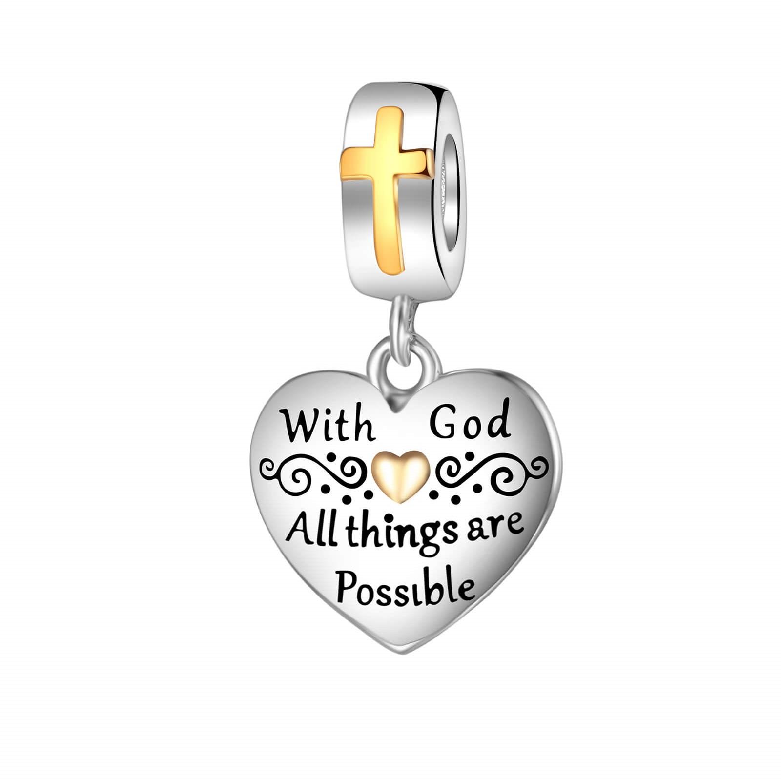

copper Game controller Key footprint Crown of the cross pendant beads Charm Compatible With Authentic Pandora Bracelets Jewellery