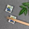 Chopstick Rest Stylish Kutani Ware Pair Chopstick Rest Set Raijin Ceramic Cutlery Rest Made In Japan