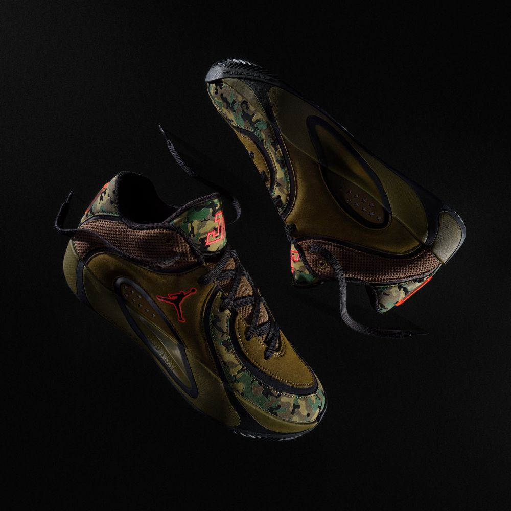 Jordan Tatum 4 Basketball Shoes Men s Army Green 43