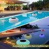 Swimming Pool Lights Solar Floating Light with Multi-Color LED Waterproof Outdoor Garden Lights 1pc
