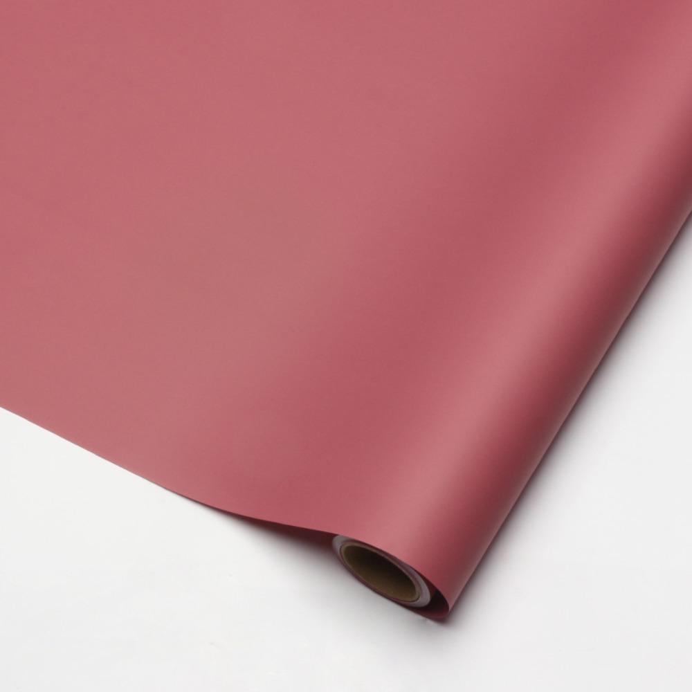 57cm*10m/Roll Flower Packaging Paper Waterproof Matte Flower Wrapping Paper Solid Color Vintage Printed