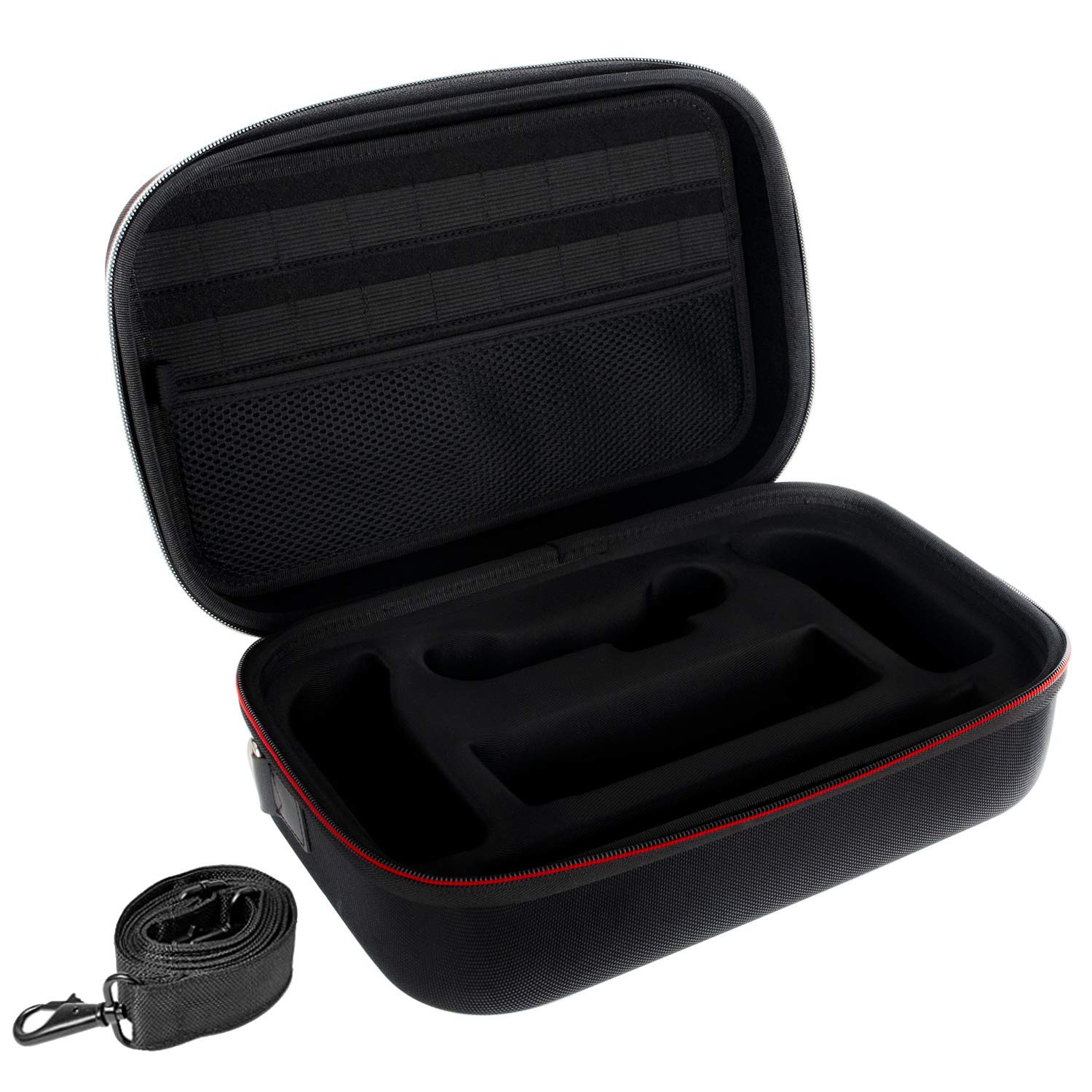 

Case Shockproof Storage Bag Carrying Carrying Case Hard Pouch Large Capacity 20 Game Cards Switch Accessory Pouch Black
