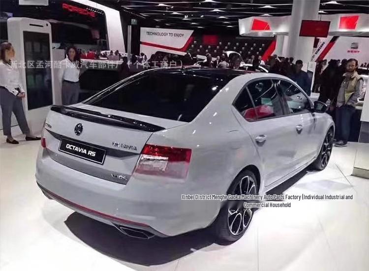 Rear Spoiler for 2014-2019 Skoda Octavia RS - Car Modification Accessories