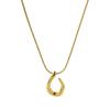 Exaggerated Metal Wind, A Lot Of Sweet And Cool Irregular Geometric U-Shaped Earrings, Necklace Set, Spot Model.