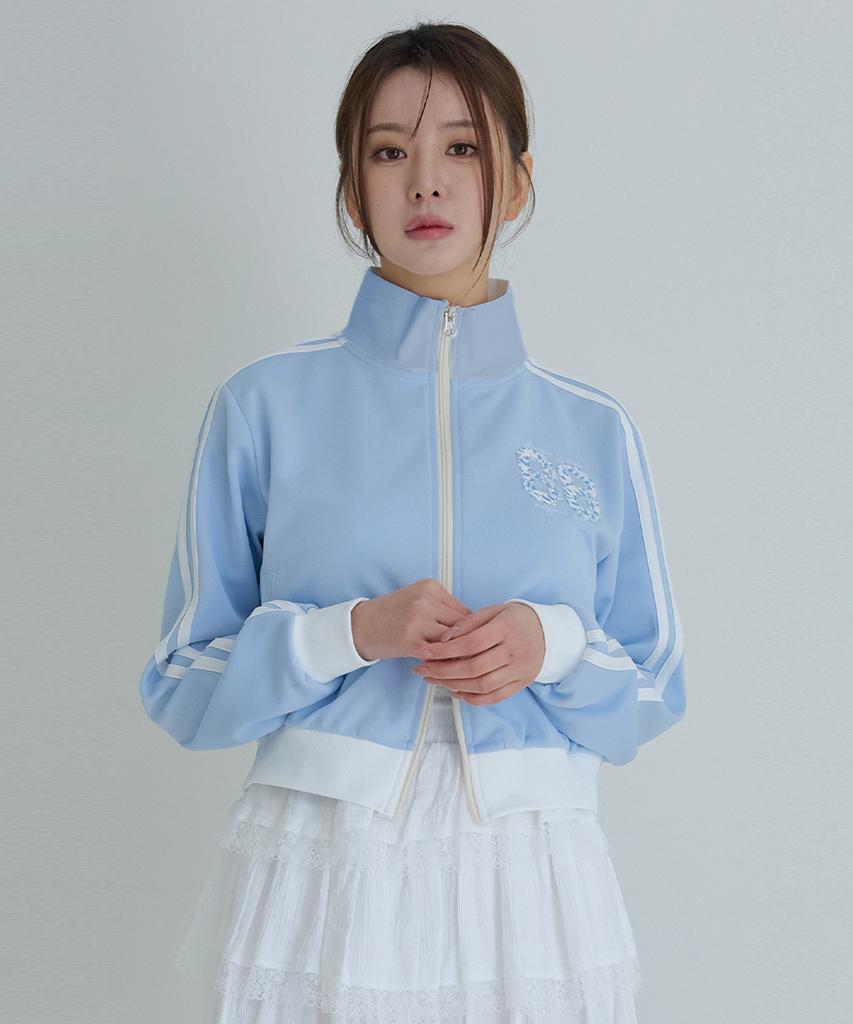 Awesome Studio 88 Race Track Jersey Jacket Sky Blue