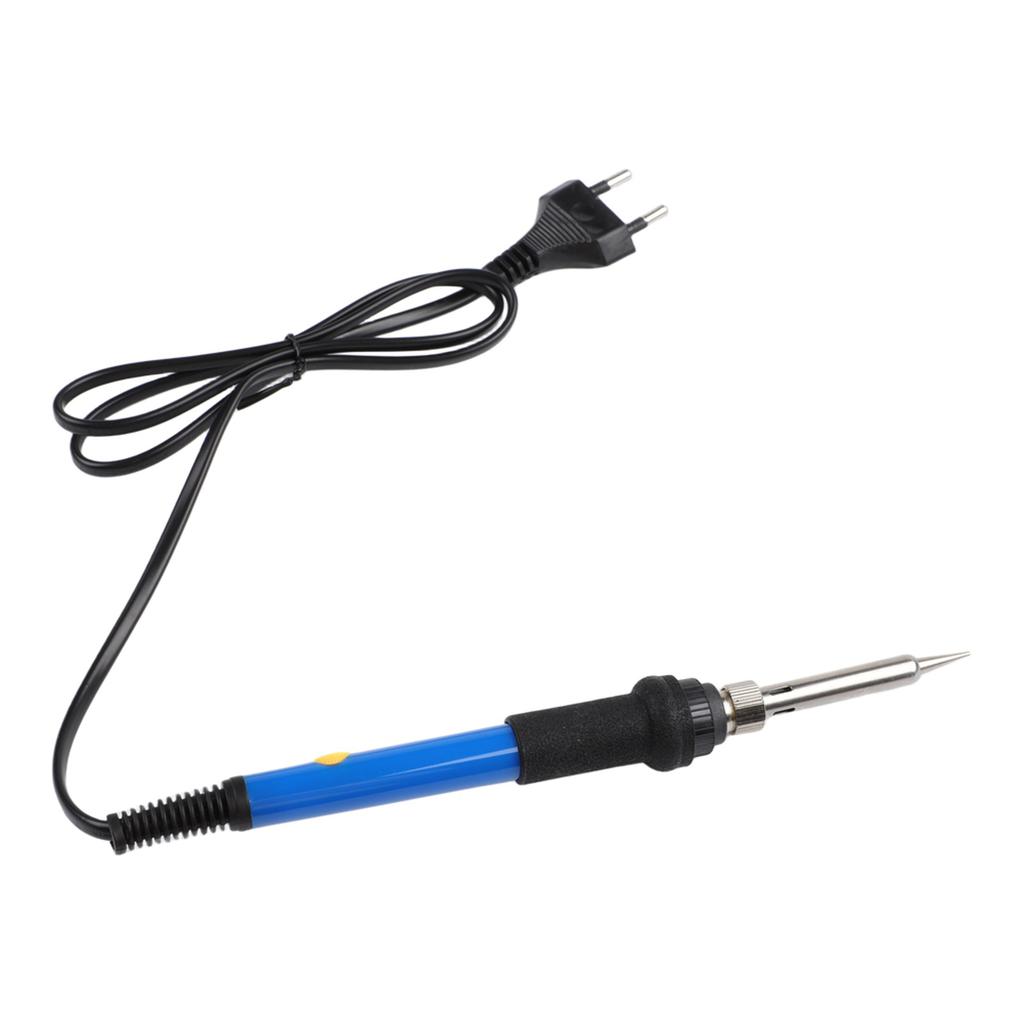 220V Adjustable Temperature Soldering Iron 60W Featuring Fast Heating and Insulated Handle for Electronics and Hobby Projects