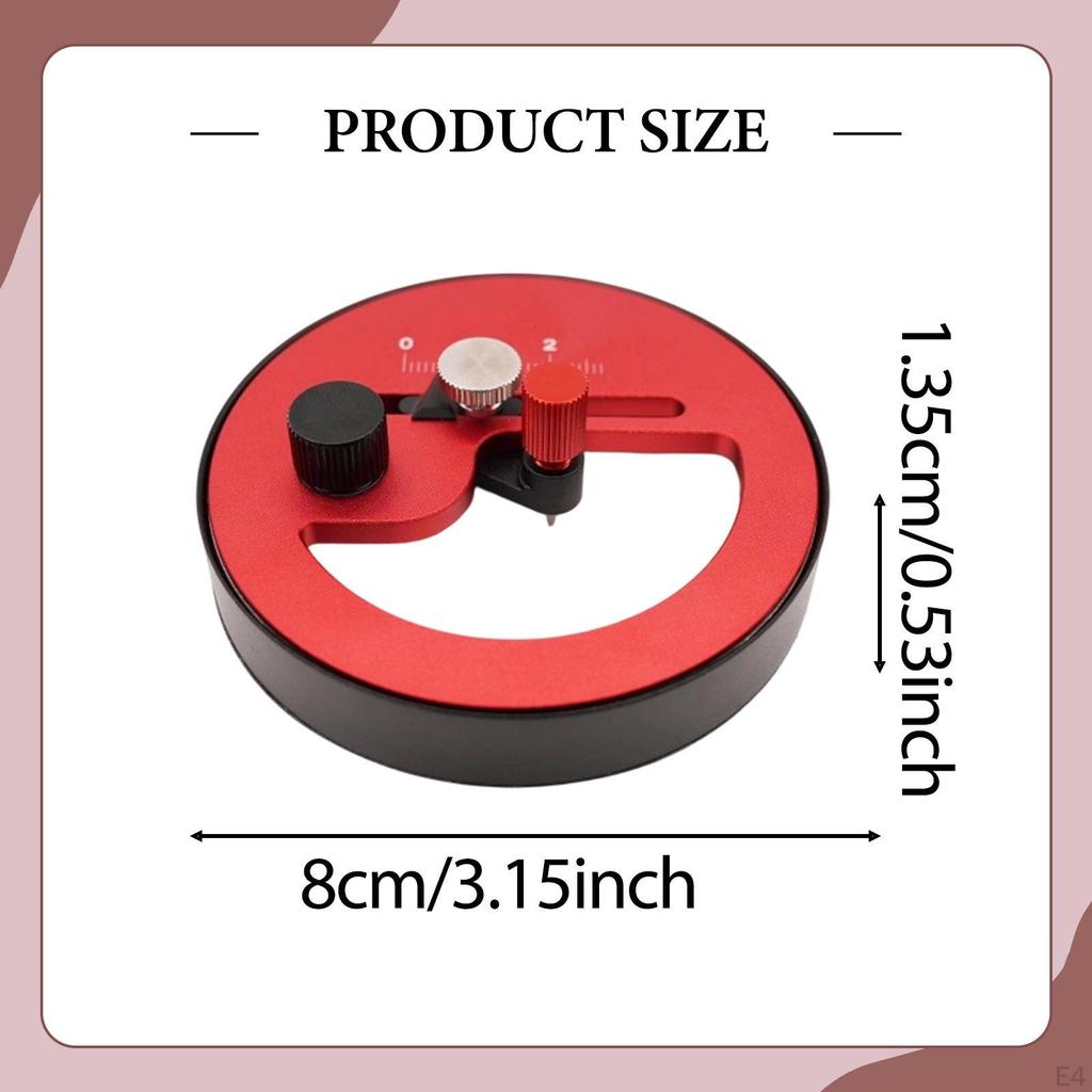 Circular Cutter Stepless Adjustable with Storage Case Rotary 1 Blade