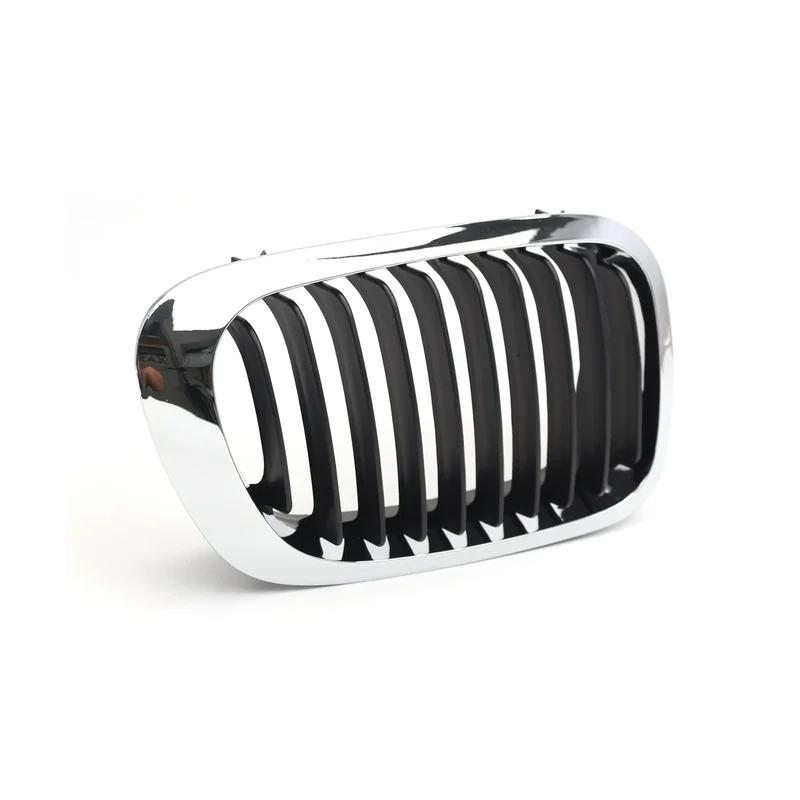 Chrome Silver Color Front Bumper Kidney Grill For BMW 3 Series 1999-2002 E46 M3 323 i/é 325Ci 328 i/é/Ci 330Ci 2 Door Grilles