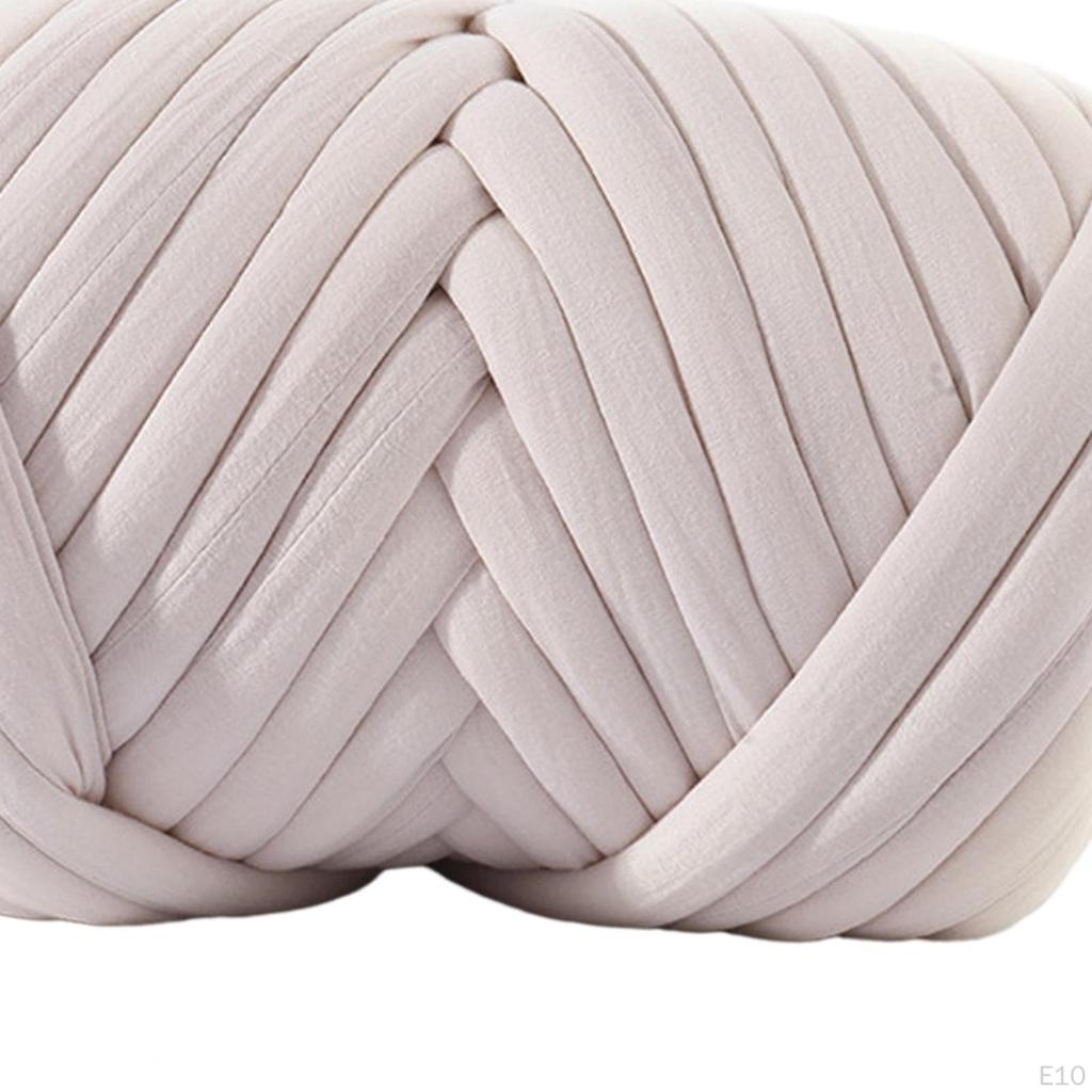 Chunky garn for DIY, voluminøse gensere, luer, macrame strikking