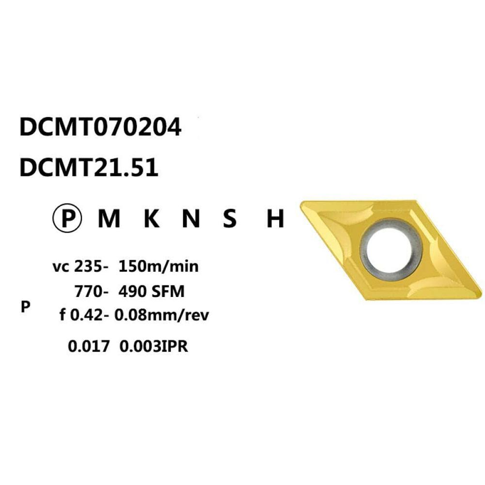 DCMT070204 Skjær CNC Dreieskjær SDNCN SDJCR Karbid
