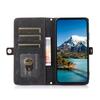 For iPhone 17 Pro Max Wallet Case with Wrist Strap Butterfly Imprint Leather Phone Cover