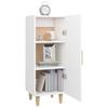 Sideboard White 34.5 x 34 x 90 cm Particleboard