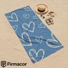 Sketch Blue Heart Cartoon Anime Beach Towel Microfiber Quick Dry Super Absorbent Soft Bath Towel for Kids Adults Travel