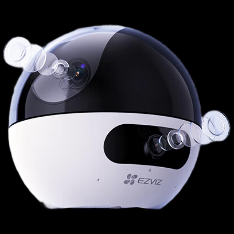 EZVIZ C7 4MP+4MP Dual-Lens 360° Wireless Home Security Camera (CN version)