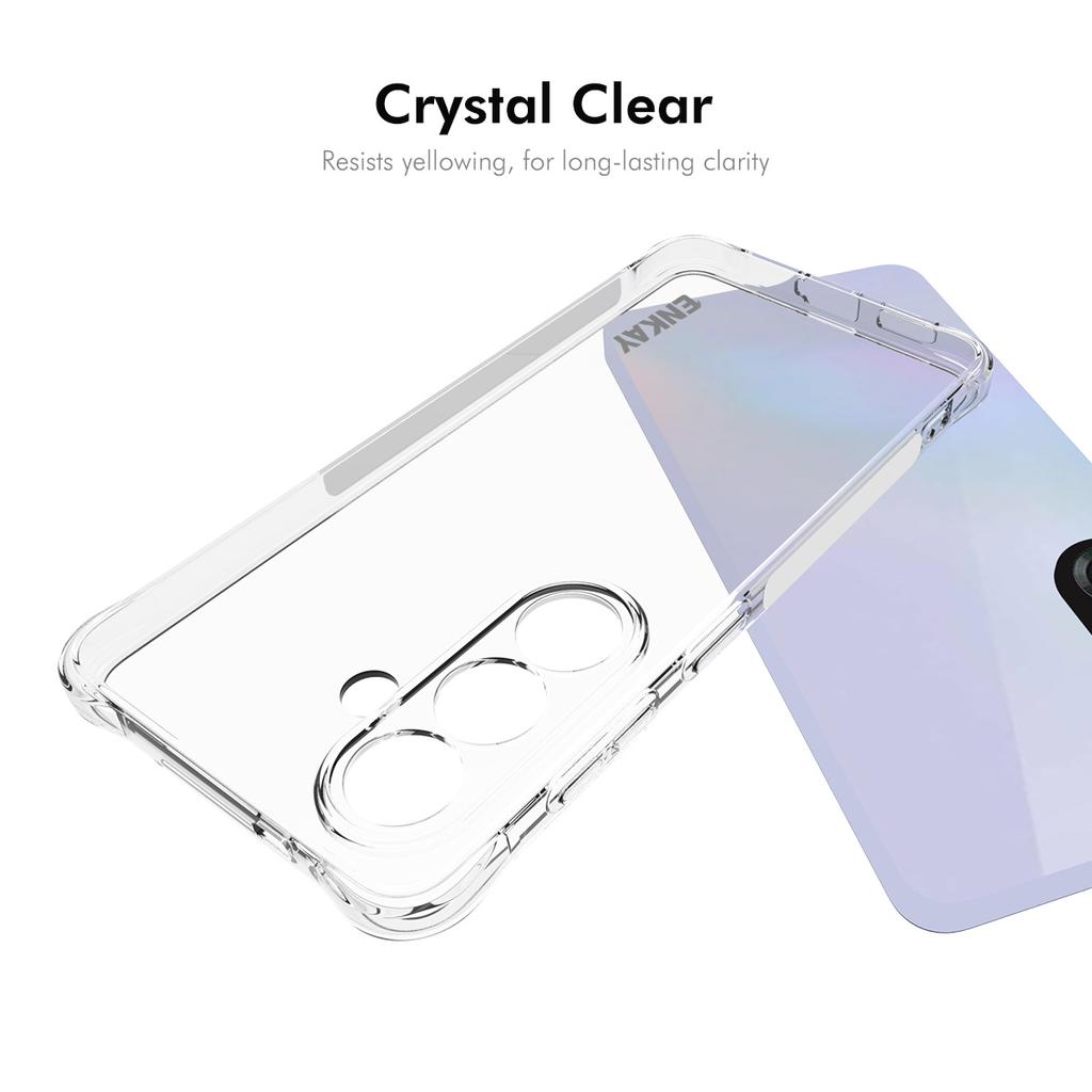 For Samsung Galaxy S26 Clear Phone Case ENKAY HAT PRINCE Shockproof Anti-slip TPU Cover