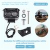 LED Fog Lamp Hi/Low Spotlight For Motorcycle For Car Truck SUV UTV 12V Mini Lens Headlight Driving Light
