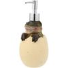 Dinosaur Soap Dispenser, 560ML Cute Animal Lotion Pump Bottle for Kids, Eggshell Shower Gel Dispenser