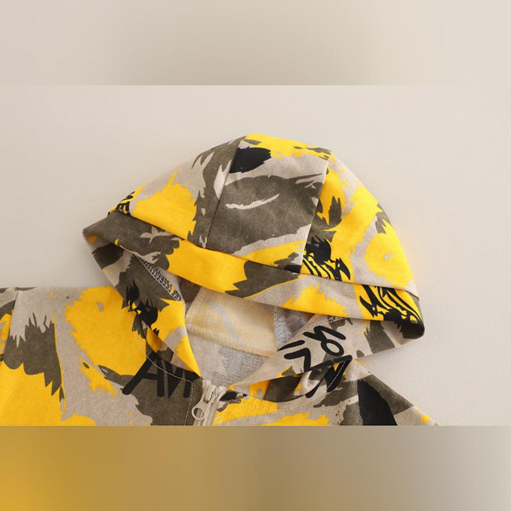 Kids Casual Long-Sleeve Set, Comfortable Daily Wear Outfits