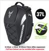 MOTOCENTRIC Motorcycle Back Seat Bags Waterproof Tail Bag Rear Seat Bag Multifunctional Motorbike Helmet Bag Moto Rider Backpack