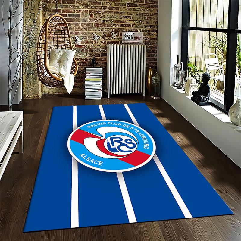 Racing Club Strasbourg Logo suitable as a non-slip mat for the living room or bedroom sofa