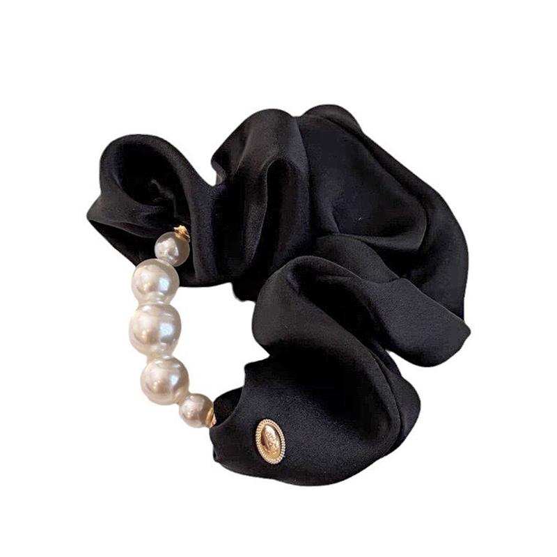 

1 шт., круглая веревка для волос, продвинутые аксессуары для волос с жемчугом, корейская версия