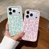 Liquid Silicone Leopard Print Soft Case For Apple iPhone 17 Air 16Pro 15 14Plus 13 Pro Max 16ProMax Protection Cover Shockproof Aesthetic Funda