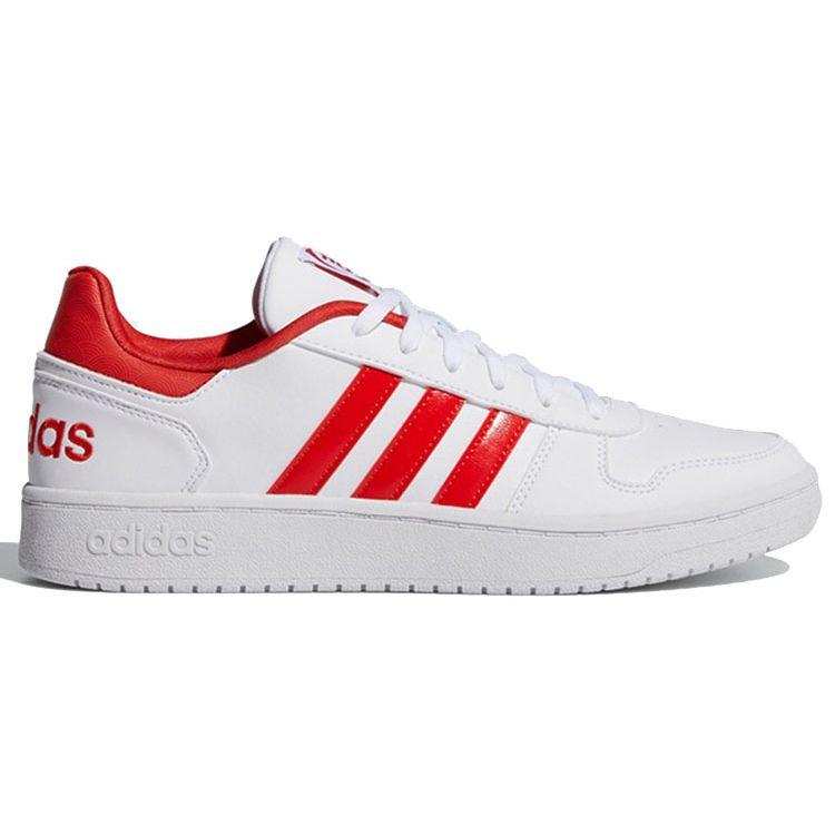 Adidas Neo Hoops 2.0 Comfortable Daily Non-Slip Shock Absorbing Wear-Resistant Lightweight Breathable Low-Top Skate Shoes Men Sneakers EE6501
