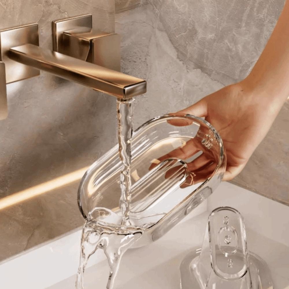 Lightweight Soap Dish Box Durable Plastic Draining Basket Shower Soap Holder  Bedroom Decoration