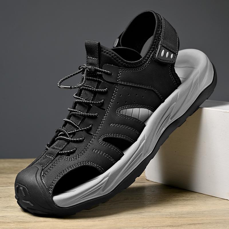 38-46 Summer Men's Large-size Breathable Sandals Outdoor Beach Sandals Hiking Shoes and Walking Shoes