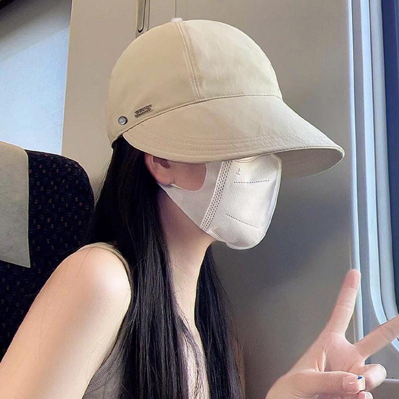 2026 Summer New Breathable Fisherman Hat For Women Outdoor Sunshade And Sun Protection Fashionable Duckbill Cap