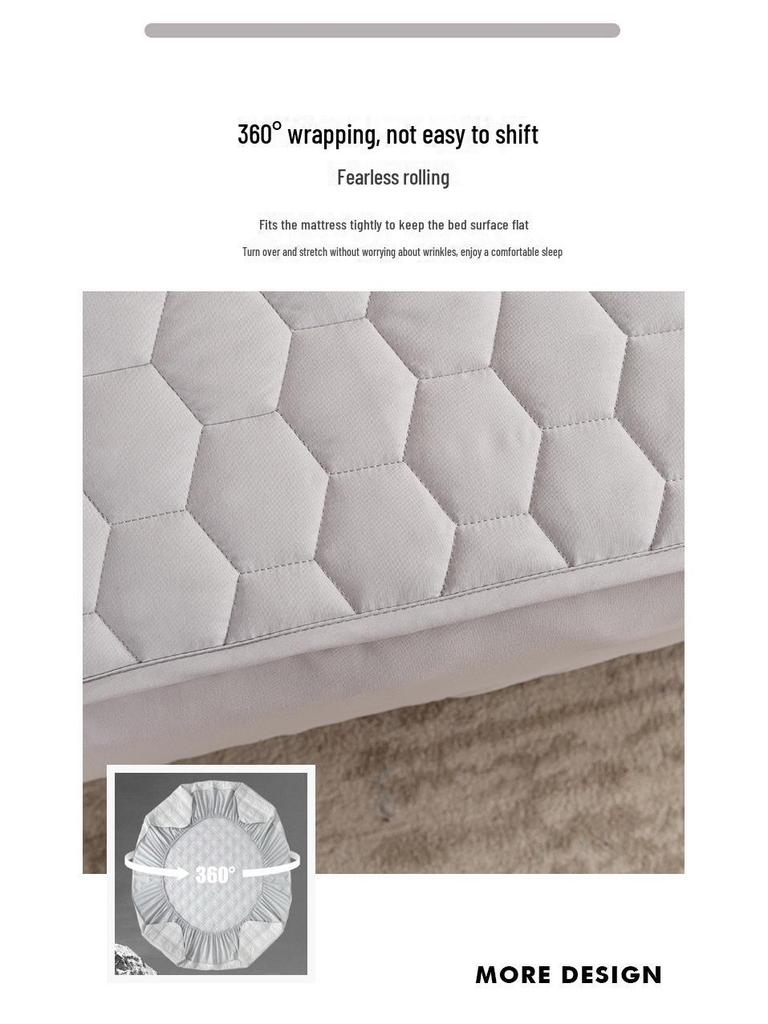 Chránič matrace Duo Xi Sanded: Pratelný potah na jednolůžko nebo do ložnice