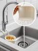 Kitchen Draining Basket Kitchen Sink Drain Basket Mesh Design Waste Filter Fruit Catcher For Buffet Restaurant Vegetable Fruit